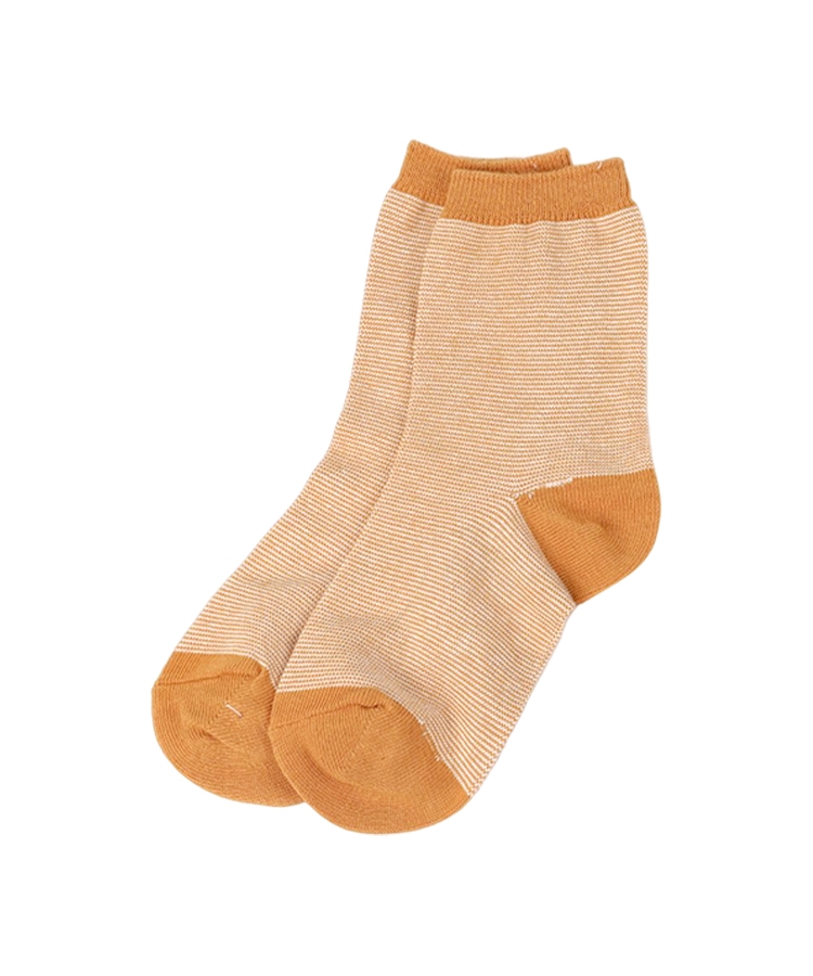 Double cylinder plain socks for women