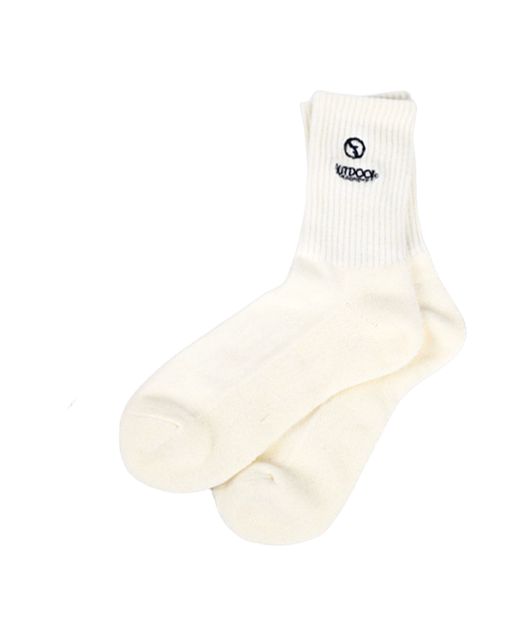 Embroidered sports sock for men