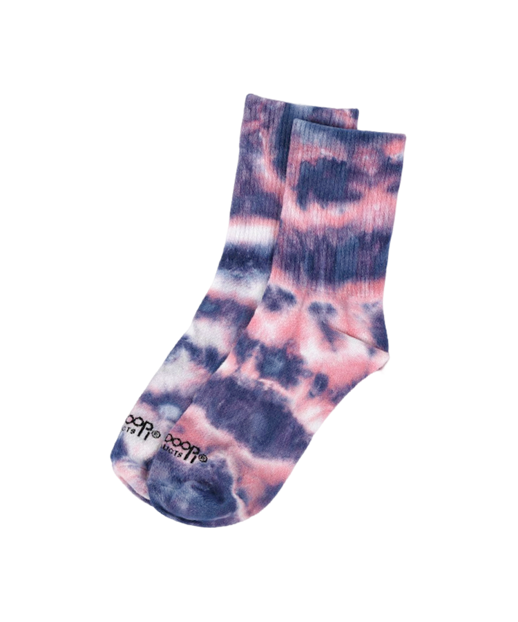 Tie-dye fashion socks for women