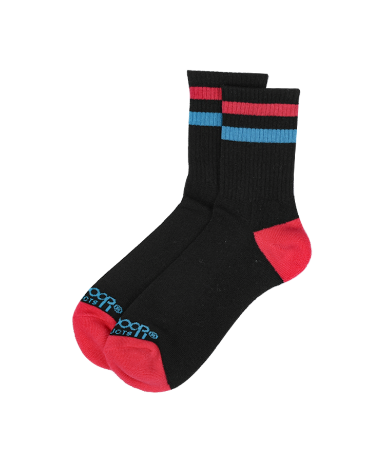 Double cylinder cotton socks for men